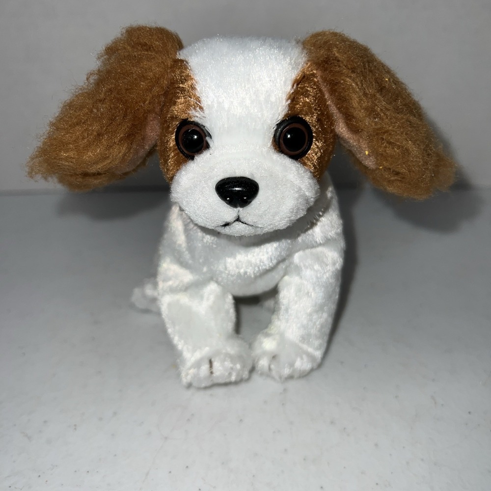 Ty Beanie Baby Regal The Brown And White Spaniel 2001‎ Vintage 6" Cute